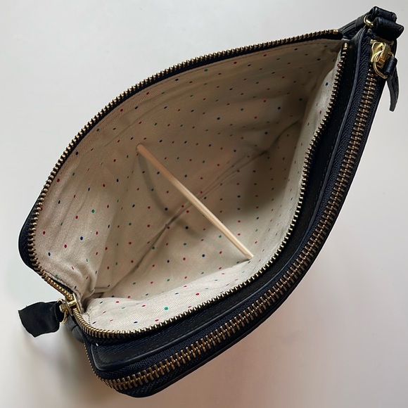 Talbots Commute Leather Wristlet